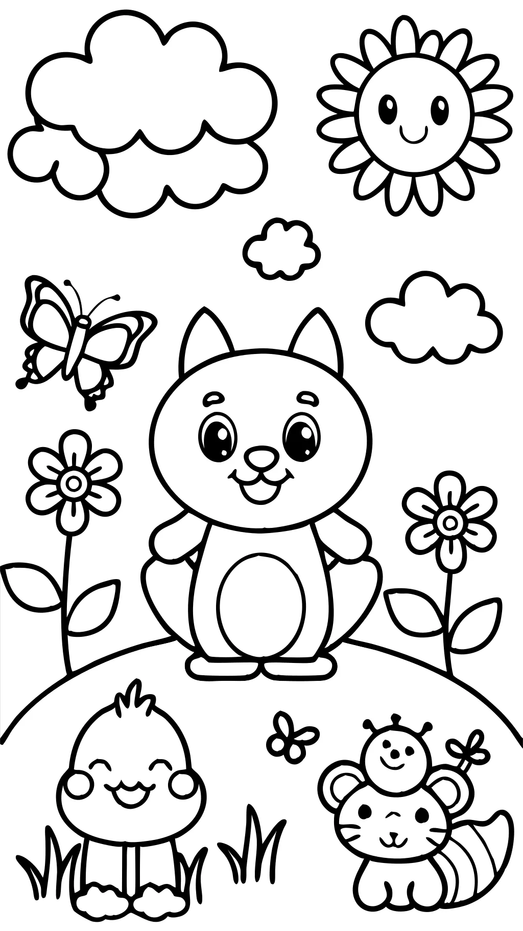 preschoolers coloring pages